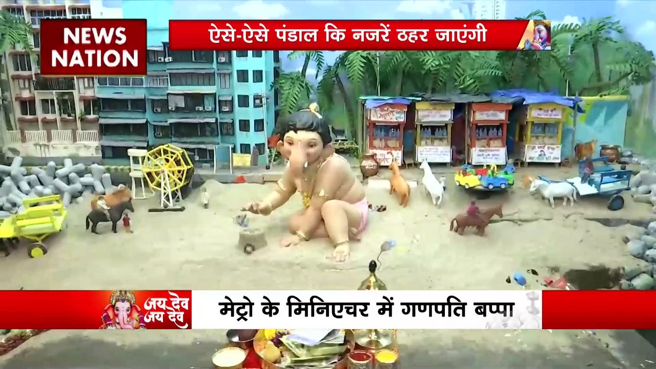 Lakh Take Ki Baat : Mumbai में गणपति पंडाल में उतार दी गई पूरी जुहू चौपाटी
