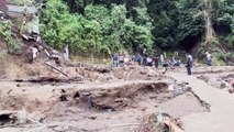 Cerca de una veintena de desaparecidos por crecida de río en Ciudad de Guatemala