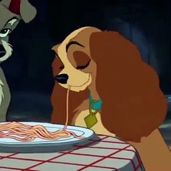 Lady And The Tramp - Bella Notte famous spaghetti scene