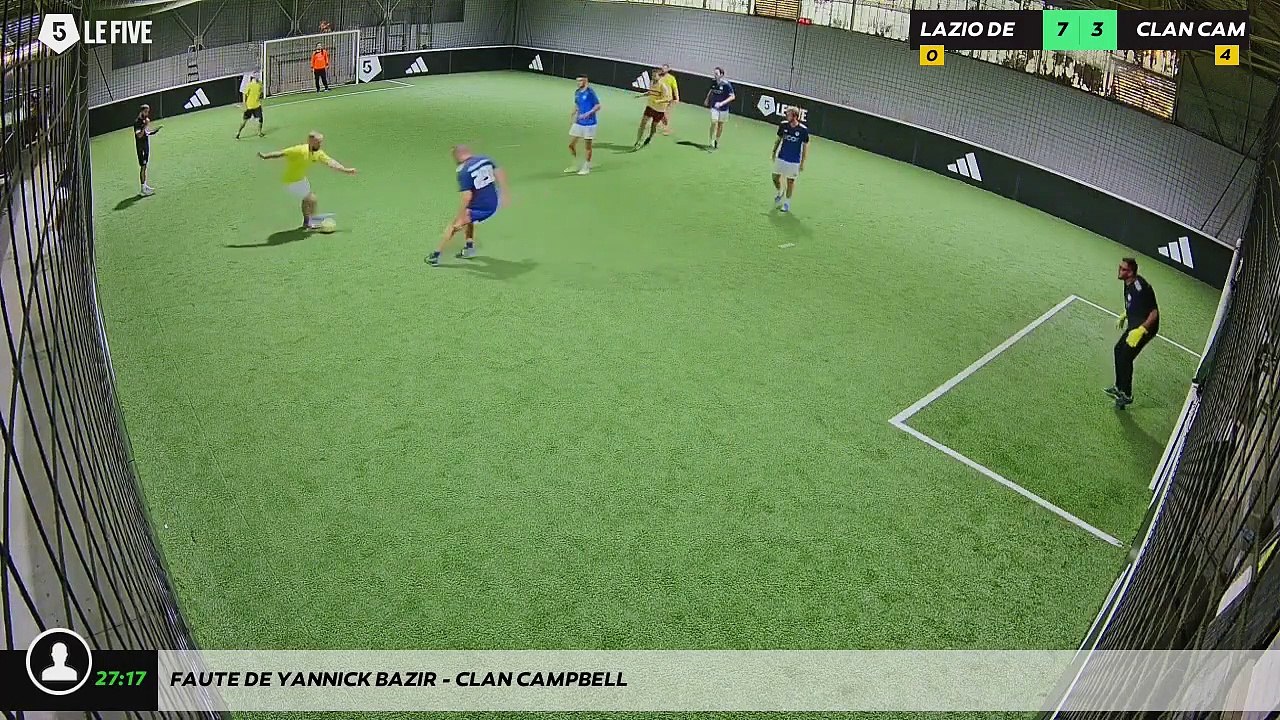 Faute de Yannick Bazir - CLAN CAMPBELL