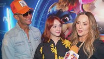 Andrea Legarreta y Erik Rubín muy orgullosos de su hija Nina por su nueva película animada