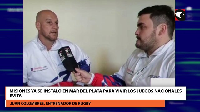 Juan Colombres expresó tenemos chicos con muchas ganas y mucha dinámica para jugar en los Juegos Nacionales Evita