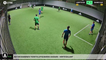 But de Damien(10 tickets LOTO) Barou-dagues - VERTS GALANT