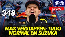 AO VIVO! VERSTAPPEN ATROPELA no JAPÃO + Clima TENSO na MERCEDES | Paddock GP #348