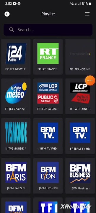 بلاير يو - تطبيق مشغل IPTV للأندرويد