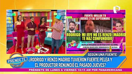 Turbulencias en ‘Amor y fuego’: ¿productor habría renunciado al programa por problemas con Rodrigo Gonzáles?