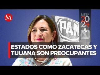 Xóchitl Gálvez se reúne con Panistas en CdMx