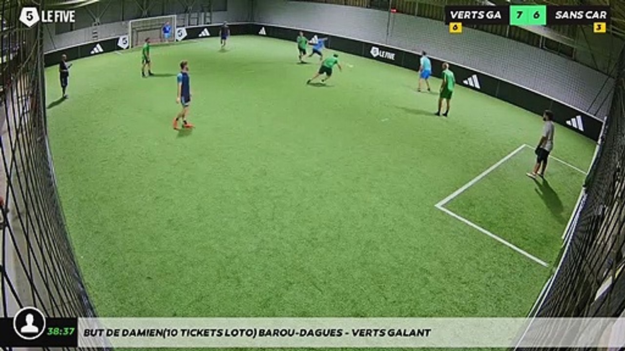 But de Damien(10 tickets LOTO) Barou-dagues - VERTS GALANT