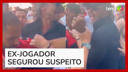 Lugano tem celular furtado, segura homem e recupera aparelho no Morumbi