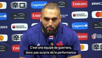 Bleus - Wardi "pas surpris" par l'intensité du match Afrique du Sud-Irlande