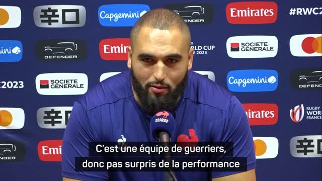 Bleus - Wardi pas surpris par l'intensité du match Afrique du Sud-Irlande