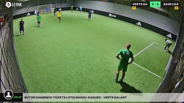 But de Damien(10 tickets LOTO) Barou-dagues - VERTS GALANT