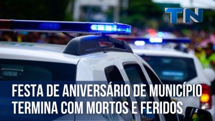 Festa de aniversário de município termina com mortos e feridos no ES