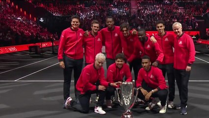 فريق العالم يحتفظ بلقب كأس ليفر للتنس
