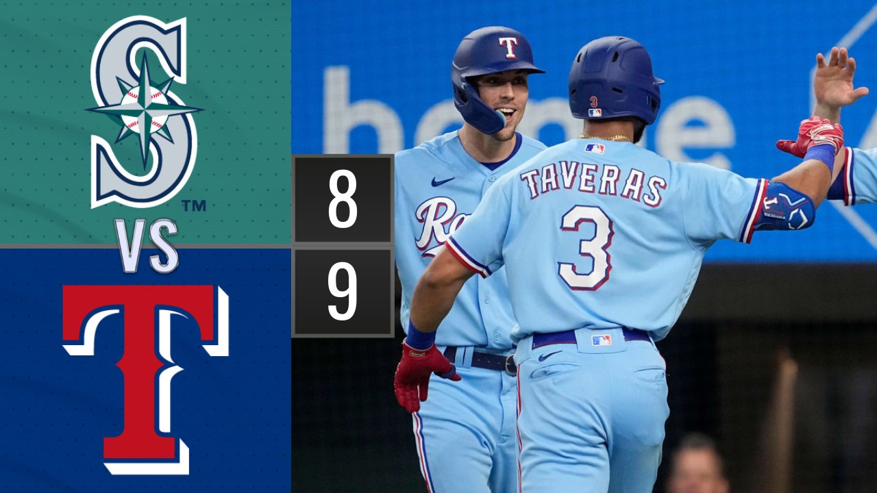 Resumen Marineros de Seattle vs Rangers de Texas / MLB 24-09-2023
