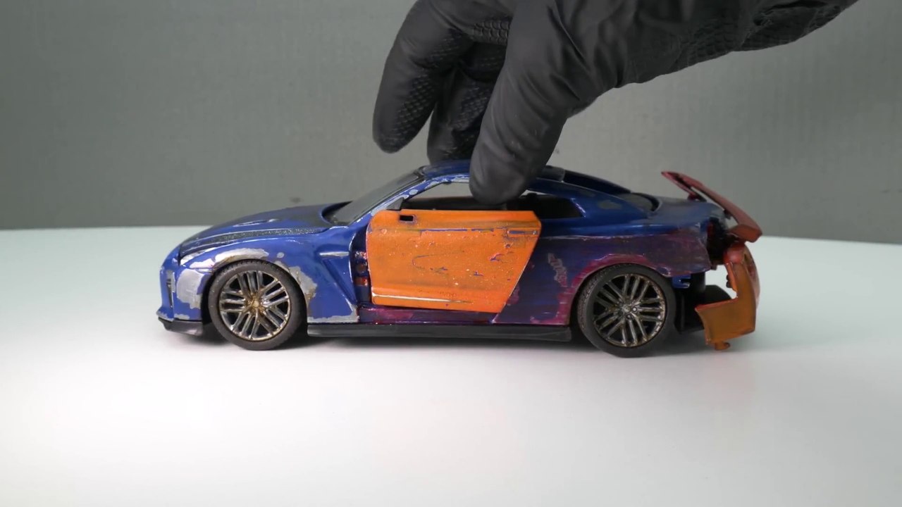 Restoration & Tuning Nissan GTR (R35) - Super realistic restore SportCar