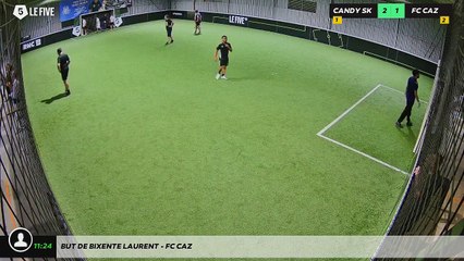 But de Bixente Laurent - FC CAZ