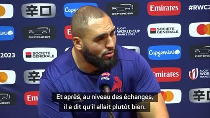 Bleus - Wardi : "Dupont a dit qu’il allait plutôt bien, c'est positif"