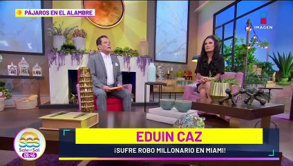 Eduin Caz denuncia MILLONARIO ROBO a su casa en Miami