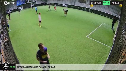 But de Mickael Cartillier - FC CAZ