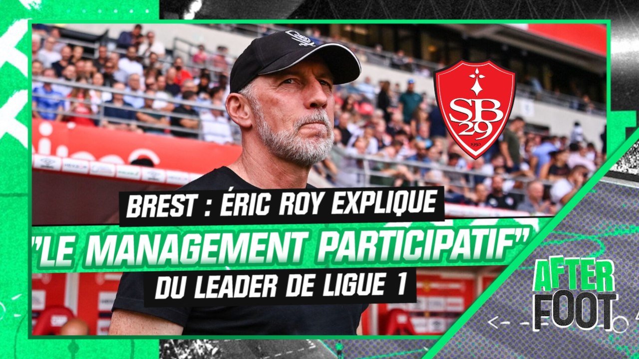 Brest : Éric Roy explique "le management participatif" du leader surprise de Ligue 1