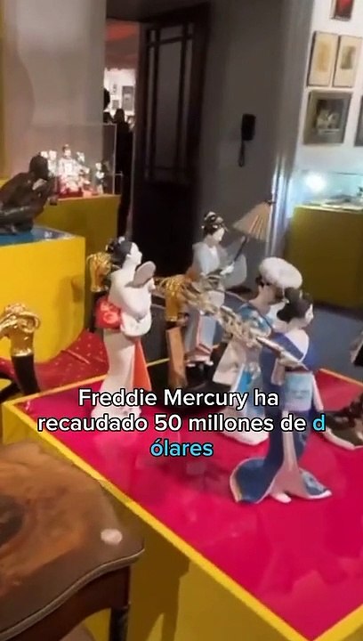 La subasta de objetos personales de Freddie Mercury