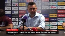 Trabzonspor Teknik Direktörü Nenad Bjelica: Bu maç sert bir darbe oldu