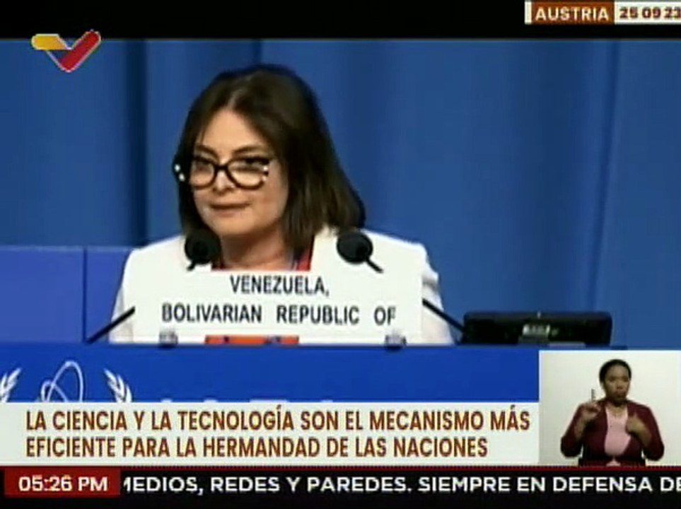 Austria | Venezuela ratifica su compromiso con el uso pacífico de la energía nuclear