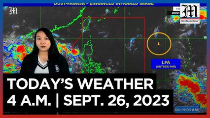 Early Morning Weather Update for September 26, 2023 ☀️