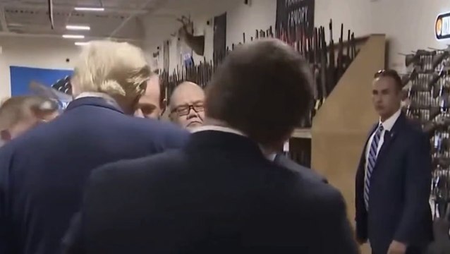 ‘I’ve gotta buy one’: Trump wants Glock pistol with his face on it during gun store visit