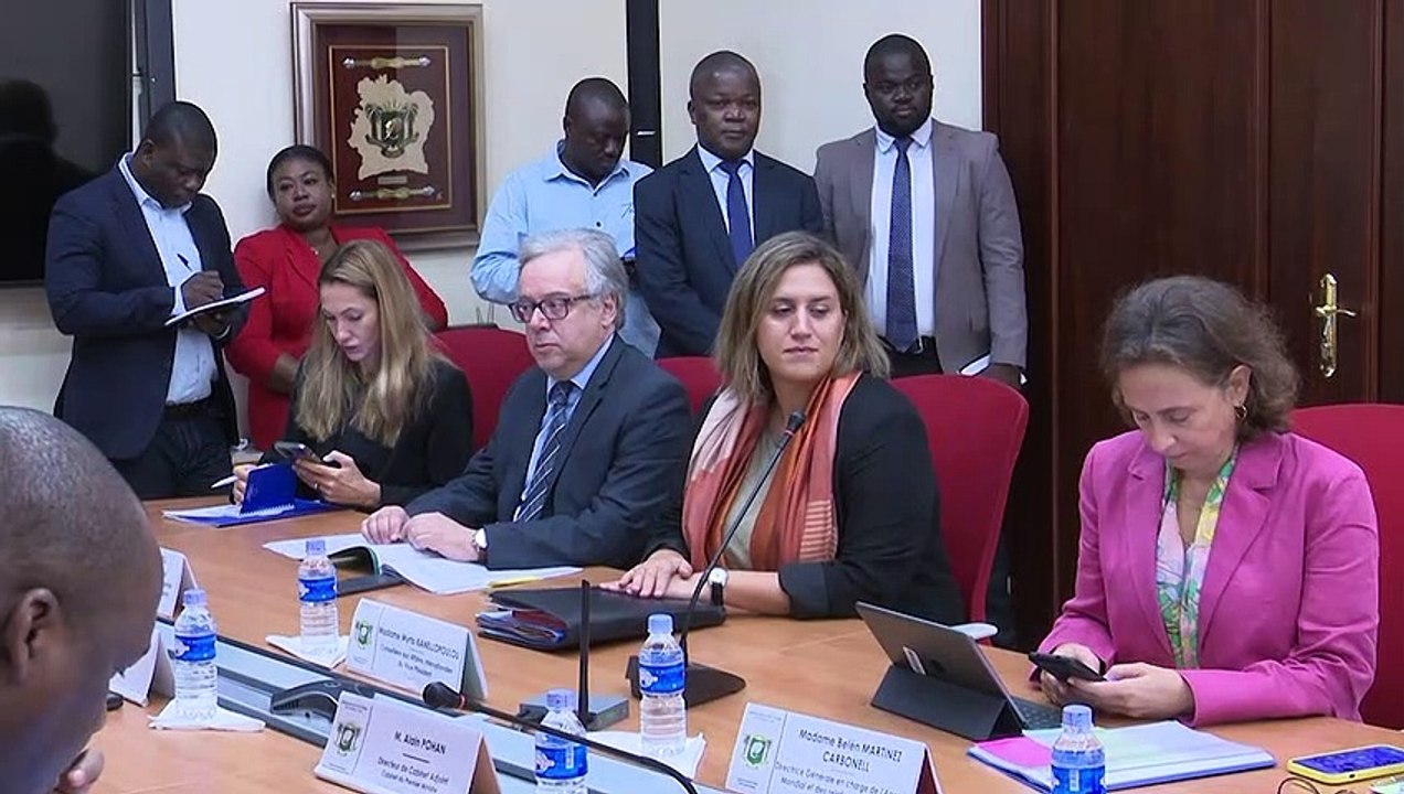 Patrick Achi échange sur les relations entre la Côte d’Ivoire et l’UE avec le Vice-président de la Commission