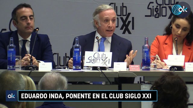Intervención completa de Eduardo Inda en el Club Siglo XXI