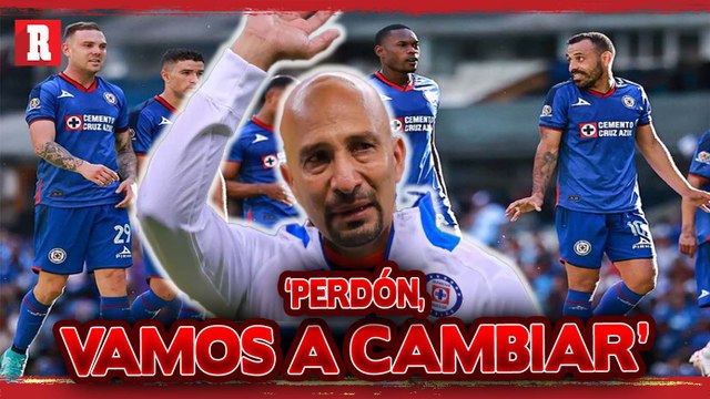 Óscar Pérez dio la cara por CRUZ AZUL en la NORIA: 'Pedimos perdón'