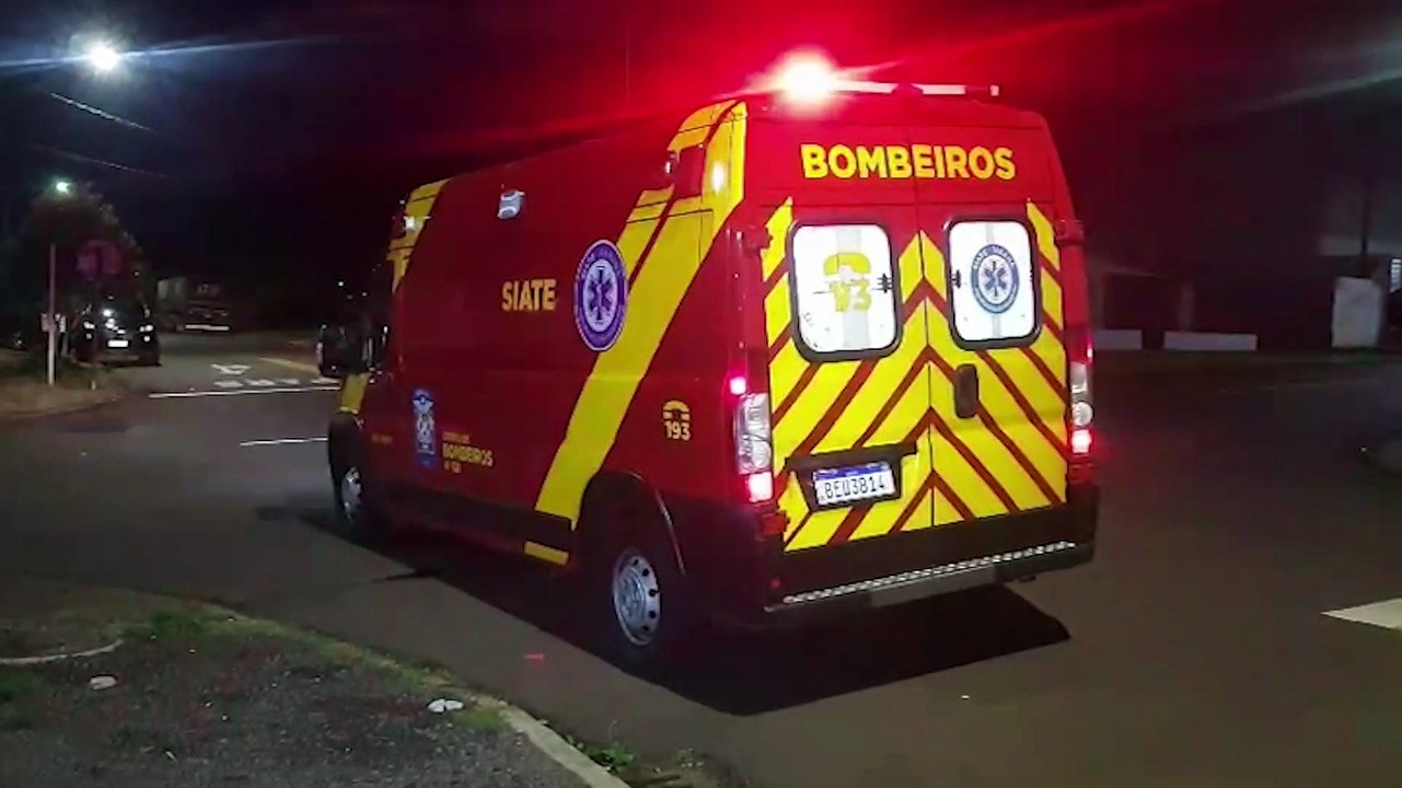 Ciclista fica ferido em acidente entre bicicleta e carro no Coqueiral