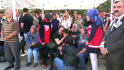 AFAD Başkanı Memiş'ten vefat eden AFAD personelinin cenazesinde duygulandıran konuşma