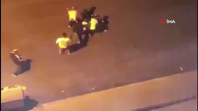 Ankara'nın Mamak ilçesinde çıkan kavgada 1 kişi bıçakla yaralandı