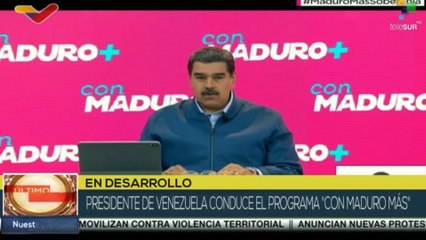 Pdte. Maduro habla de la Ley de Exportación no petrolera