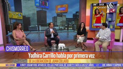 Yadhira Carrillo habla por primera vez tras liberación de Juan Collado