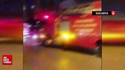 Sakarya'da balkondan evine girmek istediği esnada sıkıştı