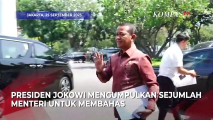 Presiden Jokowi Kumpulkan Menteri di Istana Bahas Kasus Pulau Rempang