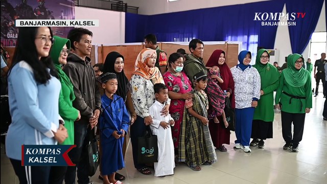Puluhan Anak Ikuti Khitanan Massal oleh Korem 101/Antasari Peringati HUT Ke-78 TNI