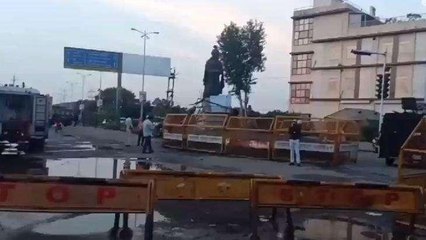 ग्वालियर में गुर्जर आंदोलन, सम्राट मिहिर भोज की प्रतिमा पर पुलिस का पहरा