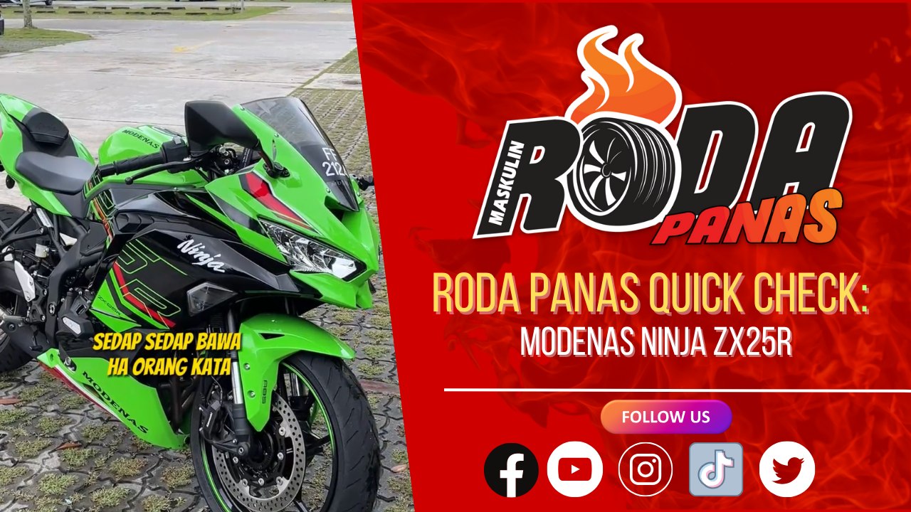 RODA PANAS QUICK CHECK MODENAS ZX25R