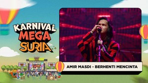 Amir Masdi - Aura Kejora (LIVE) | Konsert Karnival Mega SURIA