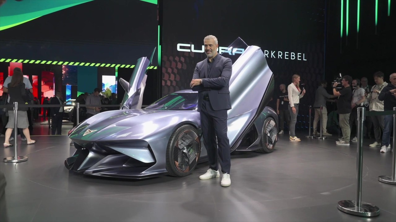 CUPRA DarkRebel Showcar bei der IAA MOBILITY in München offiziell präsentiert