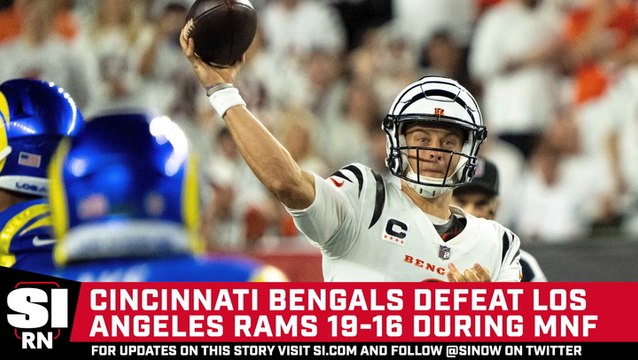 Bengals Score First Win Over Rams
