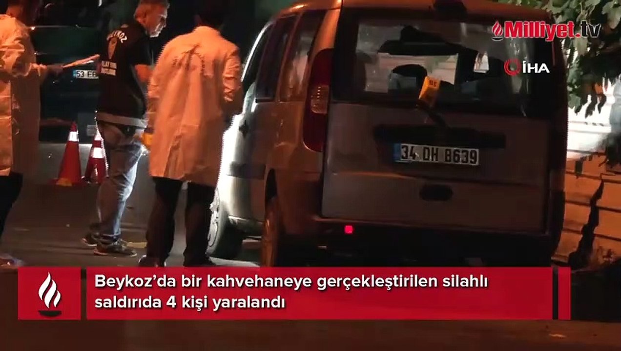 Görgü tanığı olayı anlattı! Kahvehaneyi taradılar: 4 yaralı