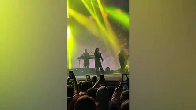 Konserde kafasına çakmak atılan Fatma Turgut konuştu: Canım çok yandı ve korktum