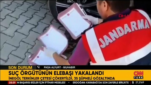 Bakan Yerlikaya duyurdu: İnegöl Terkinler Çetesi çökertildi!