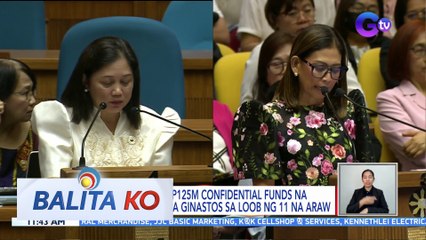 COA: Legal ang P125M confidential funds na inilipat sa OVP na ginastos sa loob ng 11 na araw | BK